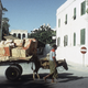 A donkey is used to pull a cart in Mogadishu, capital of the Somali Democratic Republic in April 1985. Photo credit: Pirkko Tanttu/AP